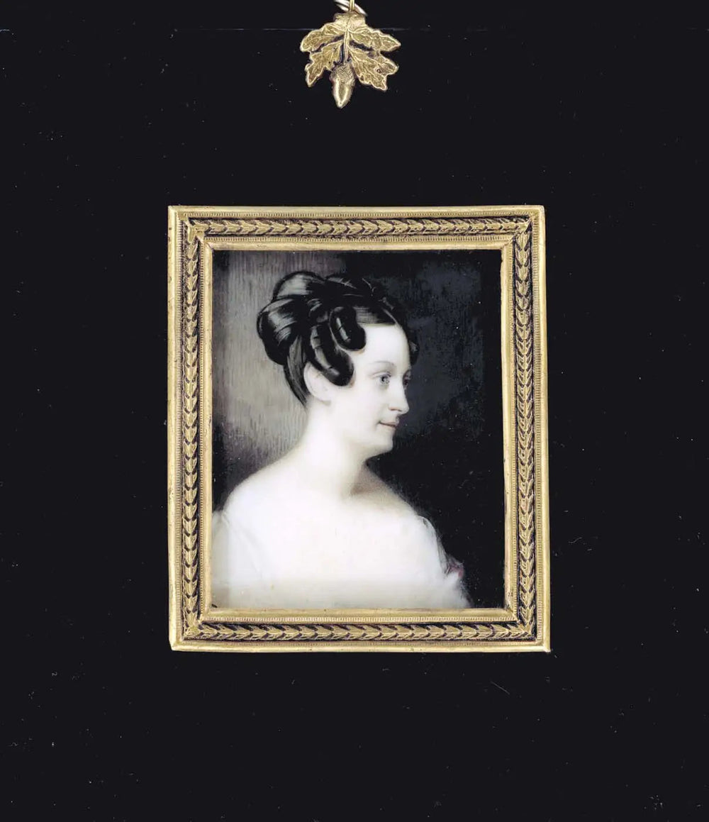 Mme George Catlin (Clara Bartlett Gregory) - George Catlin image 1 reproduction de peinture à l’huile