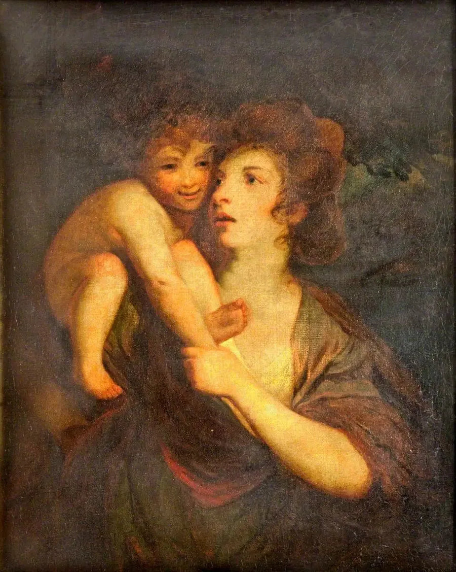 Pani Hartley (1750/1751–1824) i jej dziecko - Joshua Reynolds