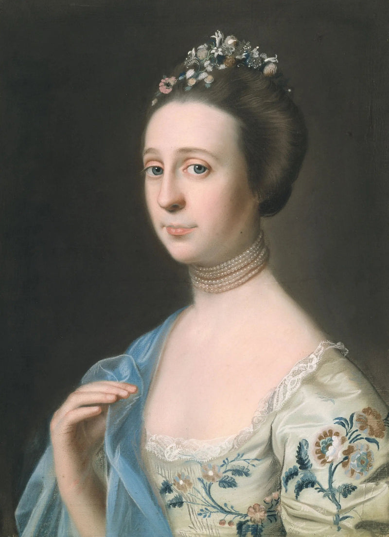 Pani Henry Hill (Anna Barrett) - John Singleton Copley