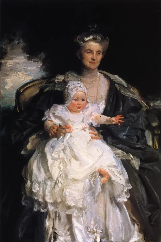Pani Henry Phipps i jej wnuk Winston - John Singer Sargent