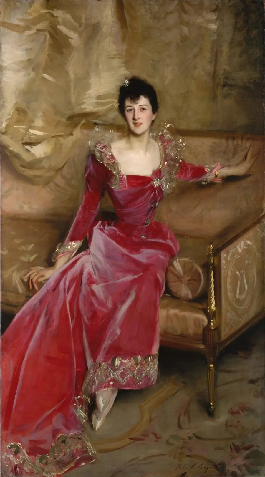 Pani Hugh Hammersley - John Singer Sargent