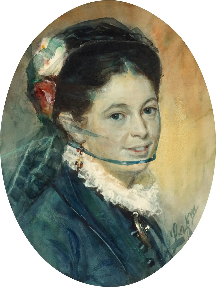 Pani Hulda Hæggström - Anders Zorn