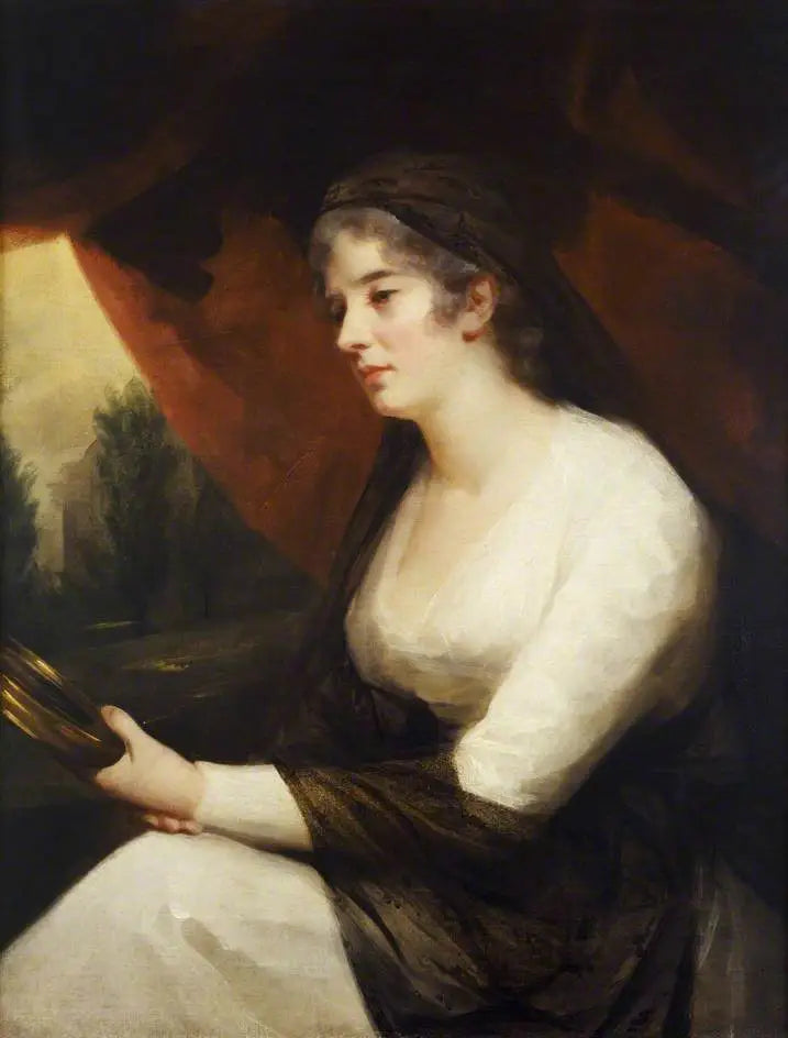 Pani Johnstone w roli „Rozmyślanie” - Henry Raeburn