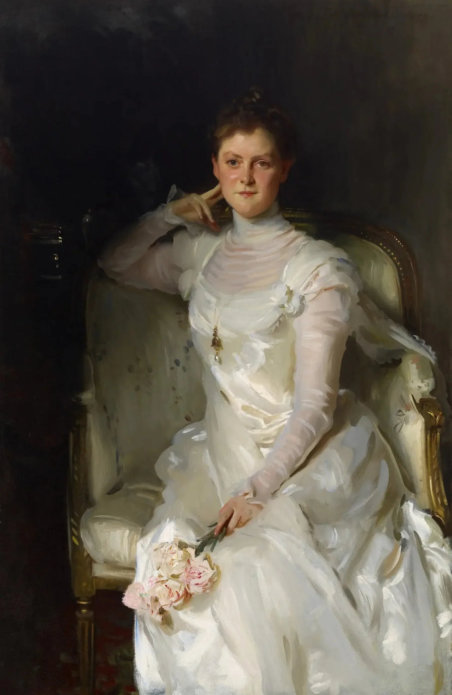Pani Joshua Montgomery Sears (Sarah Choate Sears) - John Singer Sargent