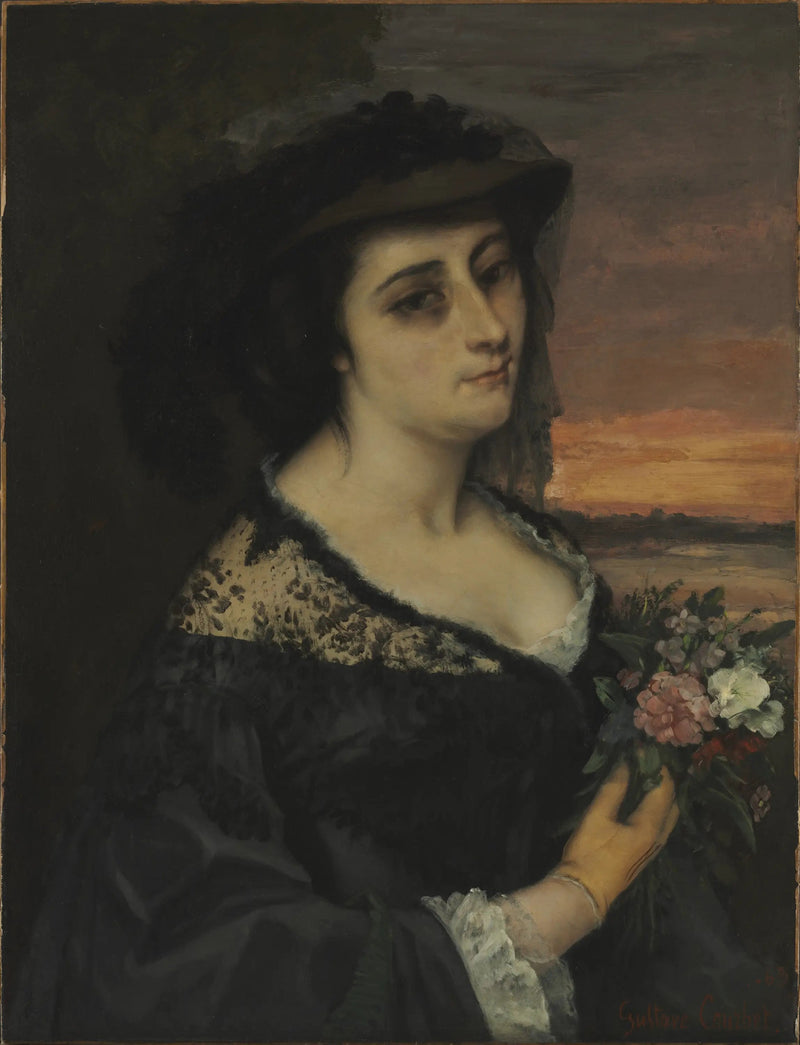 Pani L... (Laure Borreau) - Gustave Courbet