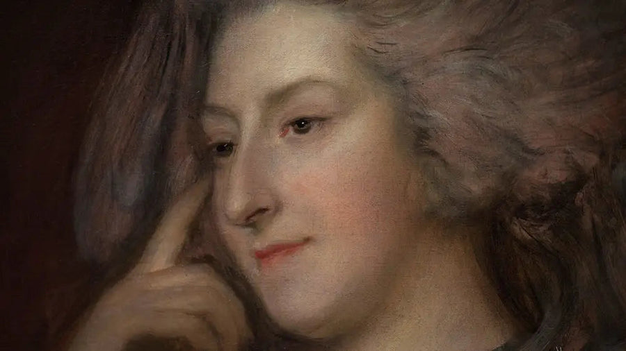 Pani Maria Anne Fitzherbert - Thomas Gainsborough