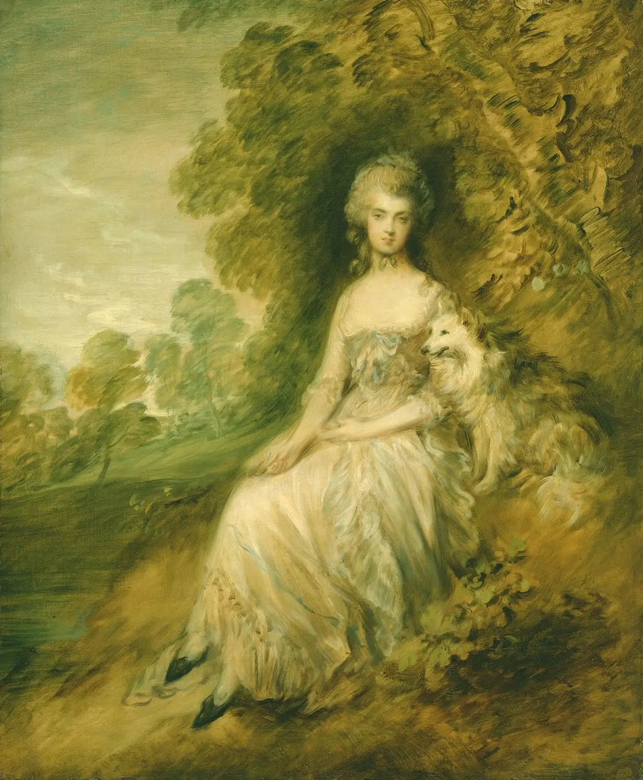 Pani Mary Robinson (1758-1800) - Thomas Gainsborough