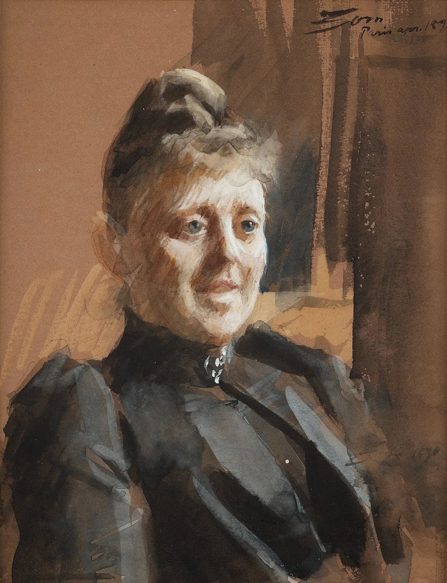 Pani Matilda Klingspor - Anders Zorn