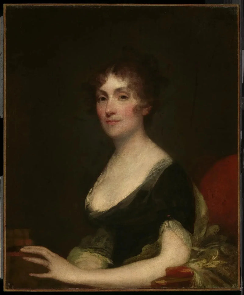 Pani Perez Morton (Sarah Wentworth Apthorp) - Gilbert Stuart