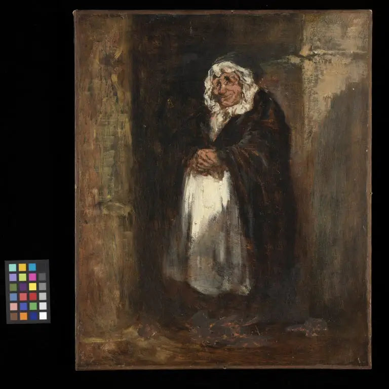 Pani Pipelet, dozorczyni - Honoré Daumier