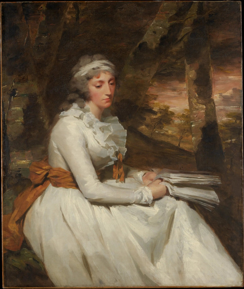 Pani Richard Alexander Oswald (Louisa Johnston, z domu około 1760, zmarła w 1797) - Henry Raeburn