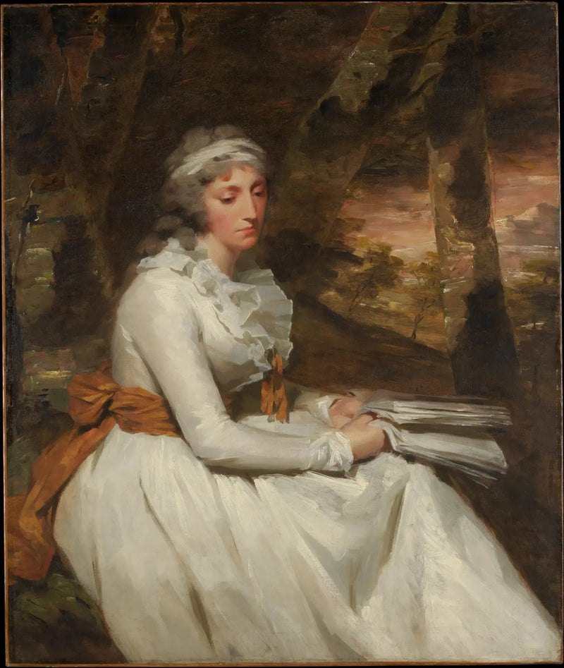 Pani Richard Alexander Oswald (Louisa Johnston, z domu około 1760, zmarła w 1797) - Henry Raeburn