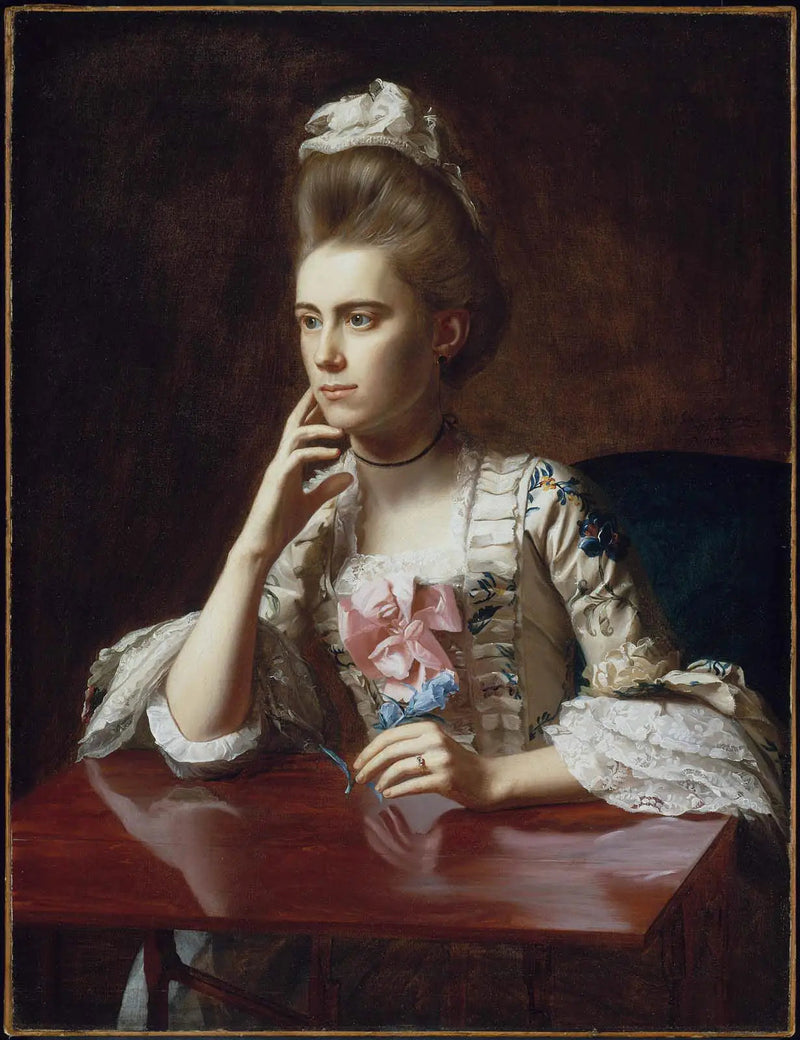 Pani Richard Skinner (Dorothy Wendell) - John Singleton Copley