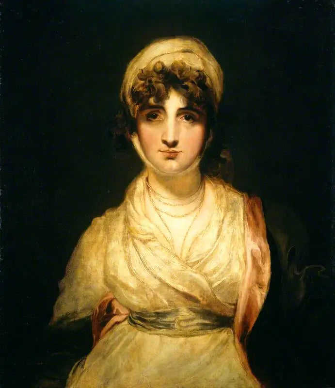 Pani Sarah Siddons, z domu Sarah Kemble, w roli „Pani Haller” w „Obcym” Kotzebue - Thomas Lawrence