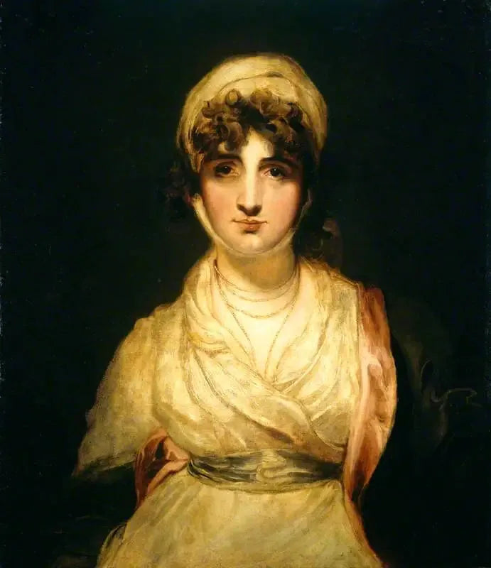 Pani Sarah Siddons, z domu Sarah Kemble, w roli „Pani Haller” w „Obcym” Kotzebue - Thomas Lawrence
