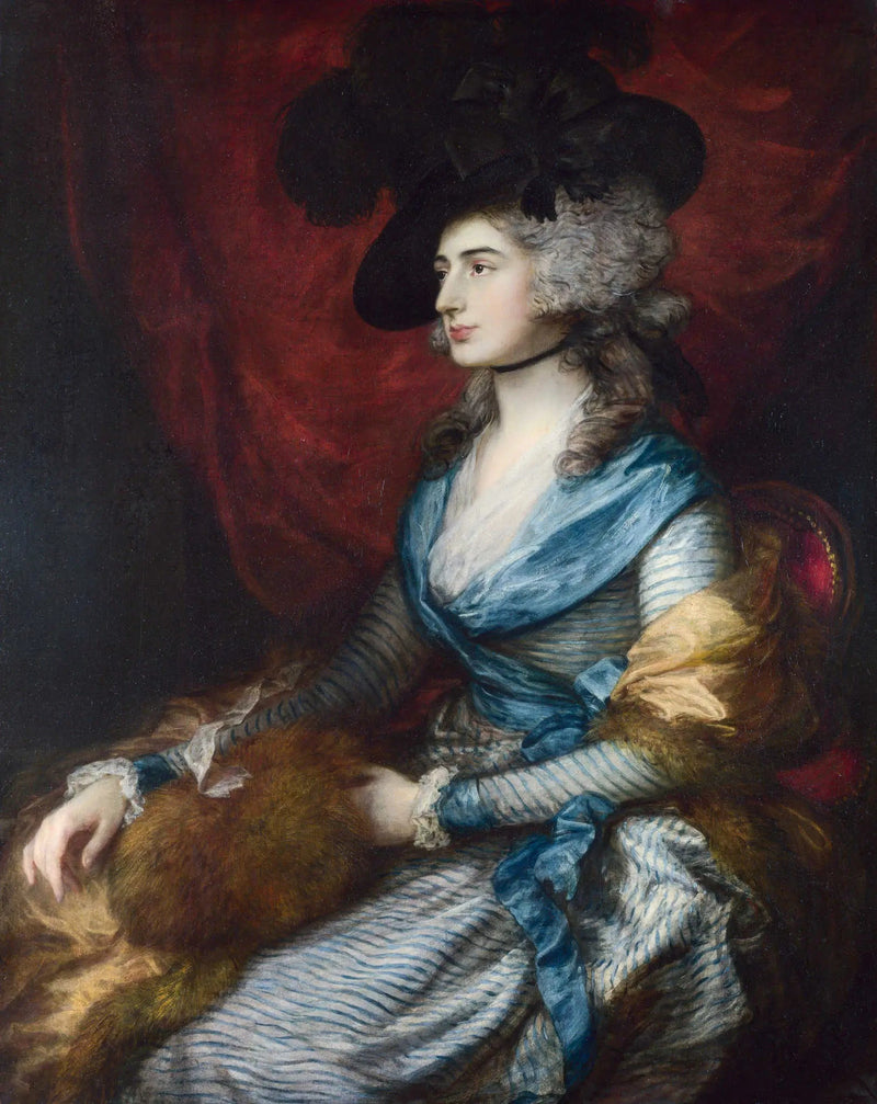 Pani Siddons - Thomas Gainsborough
