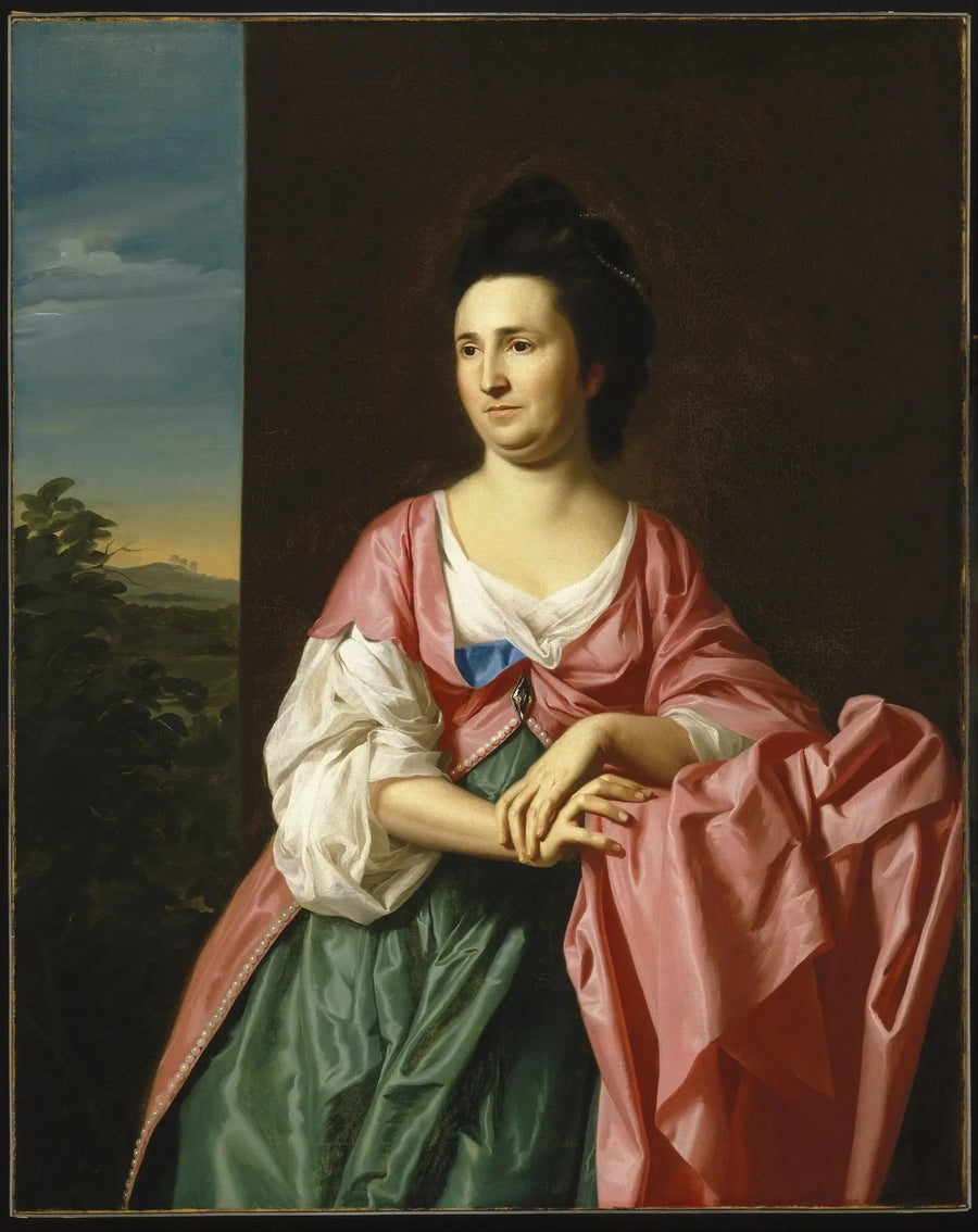 Pani Sylvester Gardiner, z domu Abigail Pickman, wcześniej pani William Eppes - John Singleton Copley