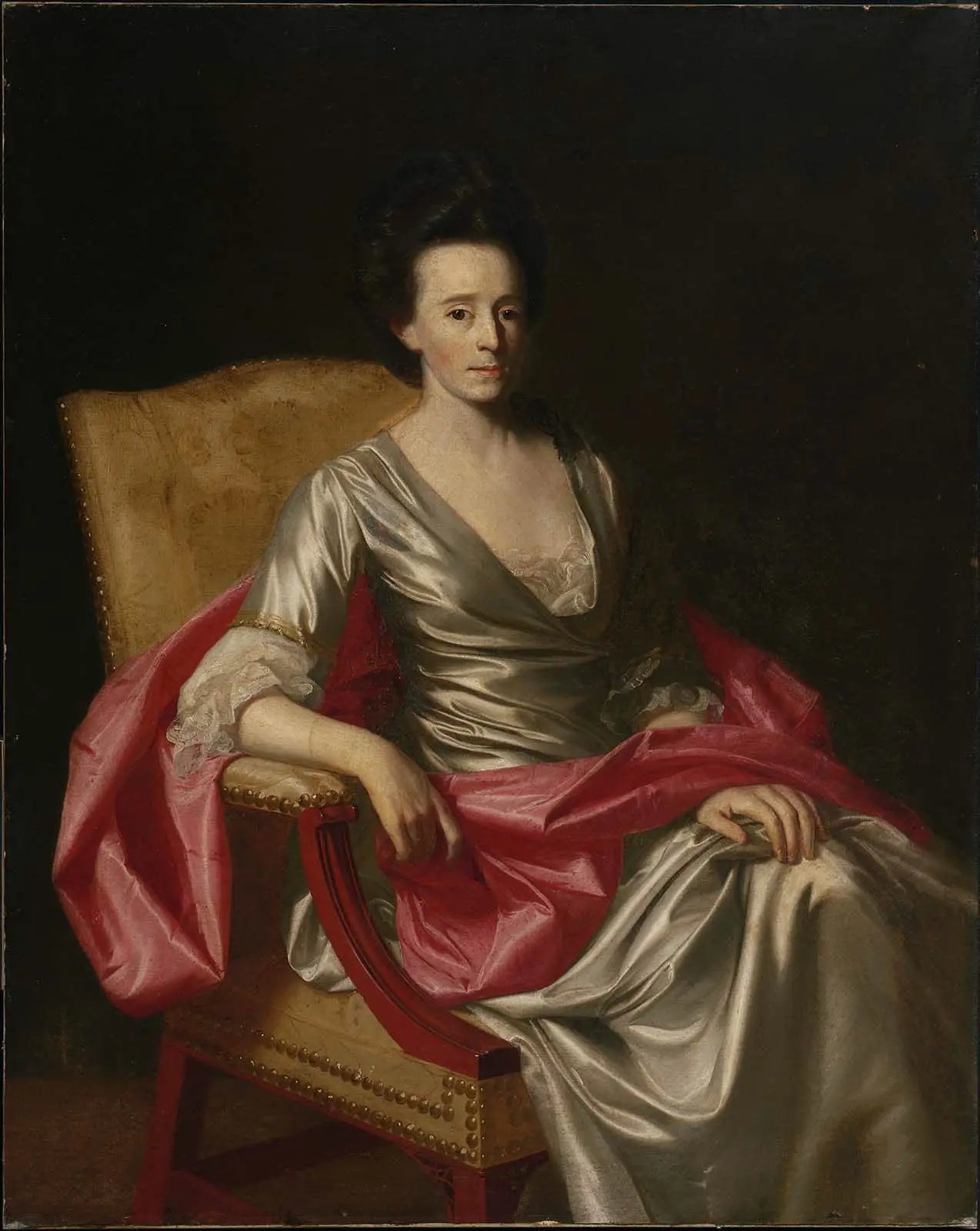 Mme Timothy Rogers (Lucy Boylston) - John Singleton Copley - Alpha Reproduction