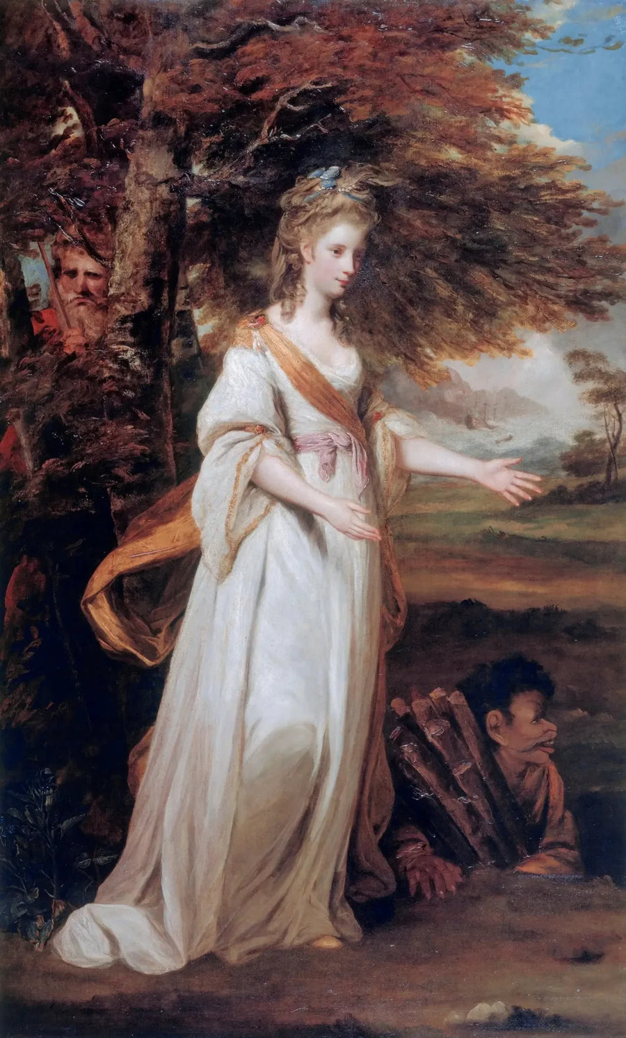 Pani Tollemache w roli Mirandy - Joshua Reynolds