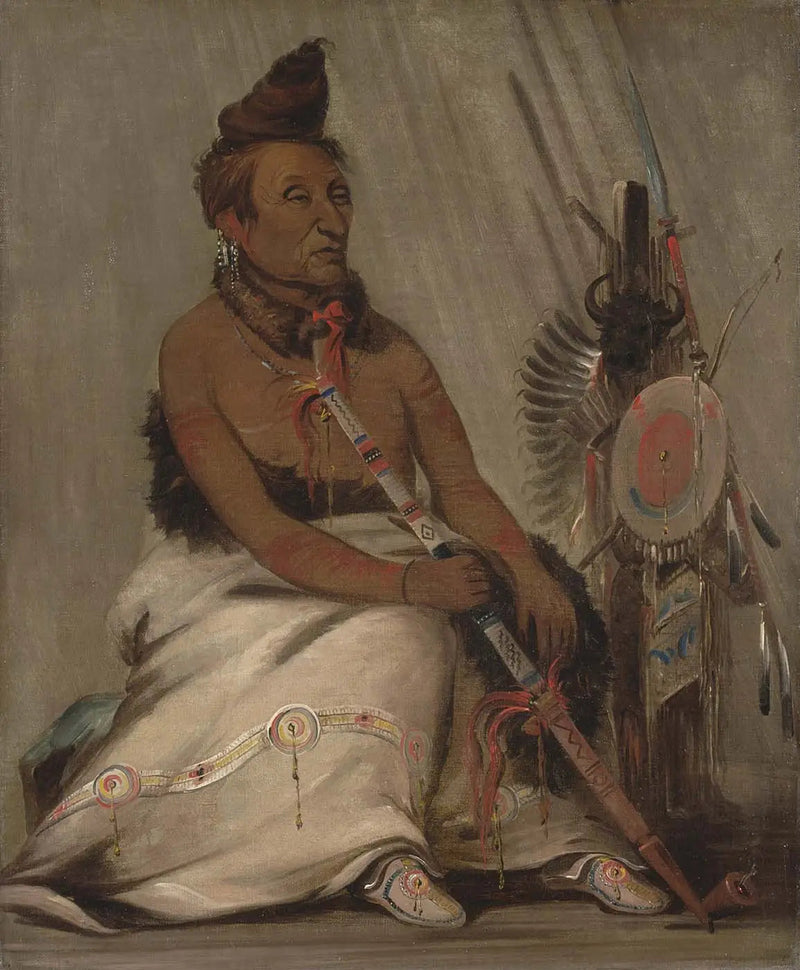 Czarny mokasyn, Szef - George Catlin