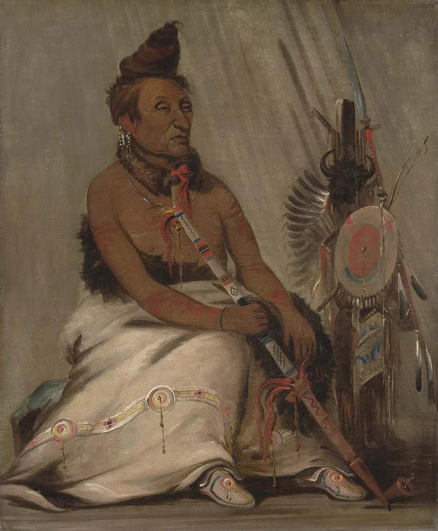 Czarny mokasyn, Szef - George Catlin