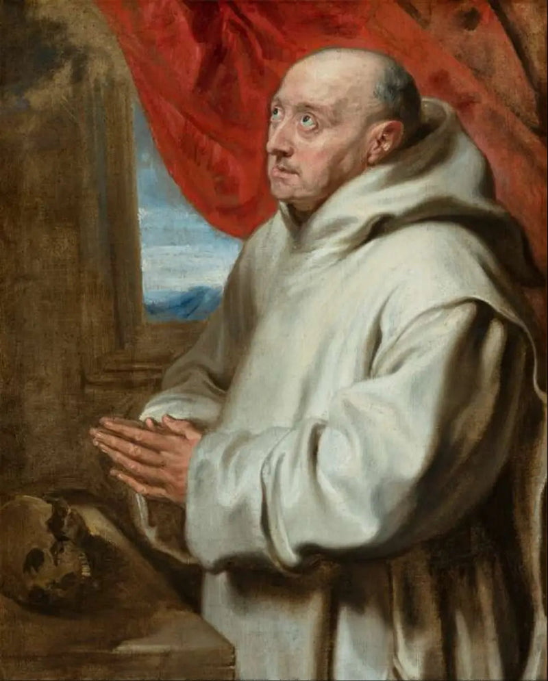 Mnich modlący się (Święty Bruno) - Antoine van Dyck