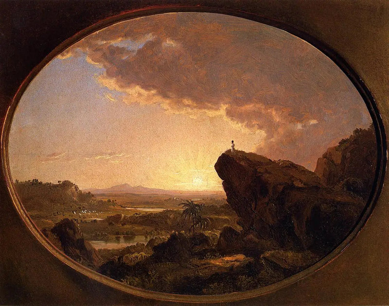 Mojżesz patrzący na Ziemię Obiecaną - Frederic Edwin Church