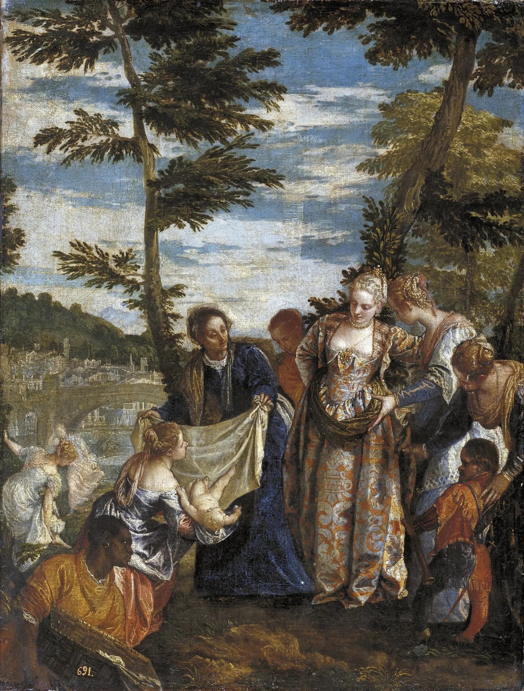Moïse sauvé des eaux - Paul Véronèse - Alpha Reproduction