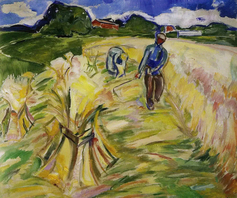 Żniwa kukurydzy - Edvard Munch