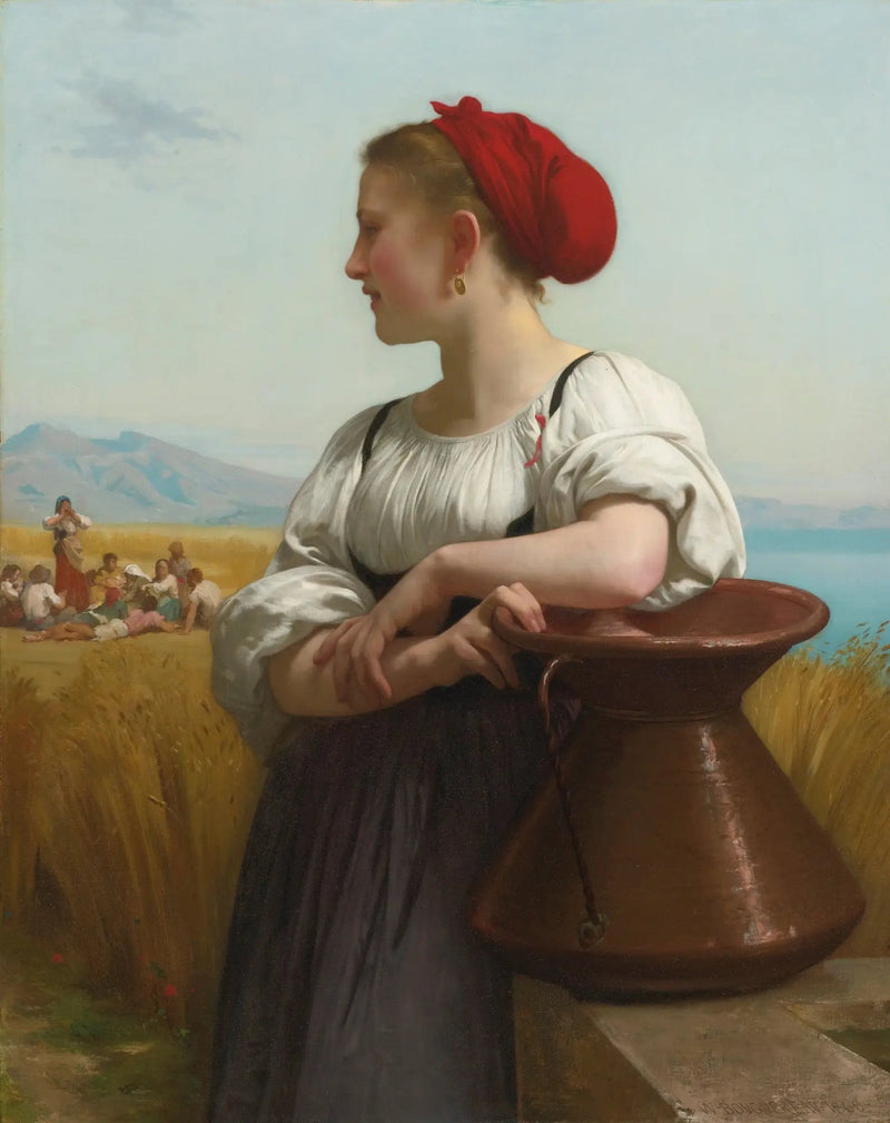 Kosa żniwna - Bouguereau