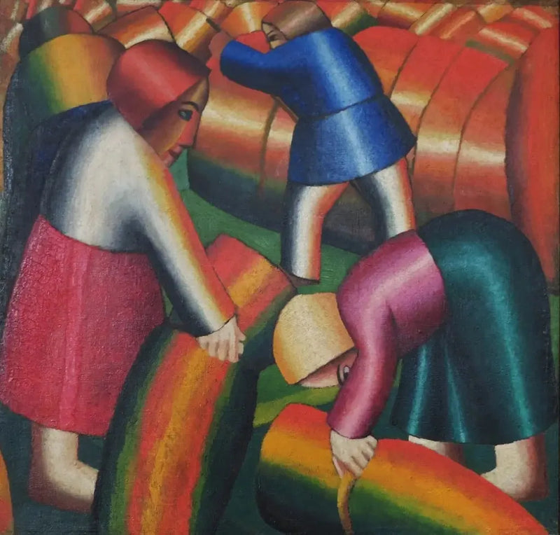 Kosiarki/Zbiór jęczmienia II - Kazimir Malevich