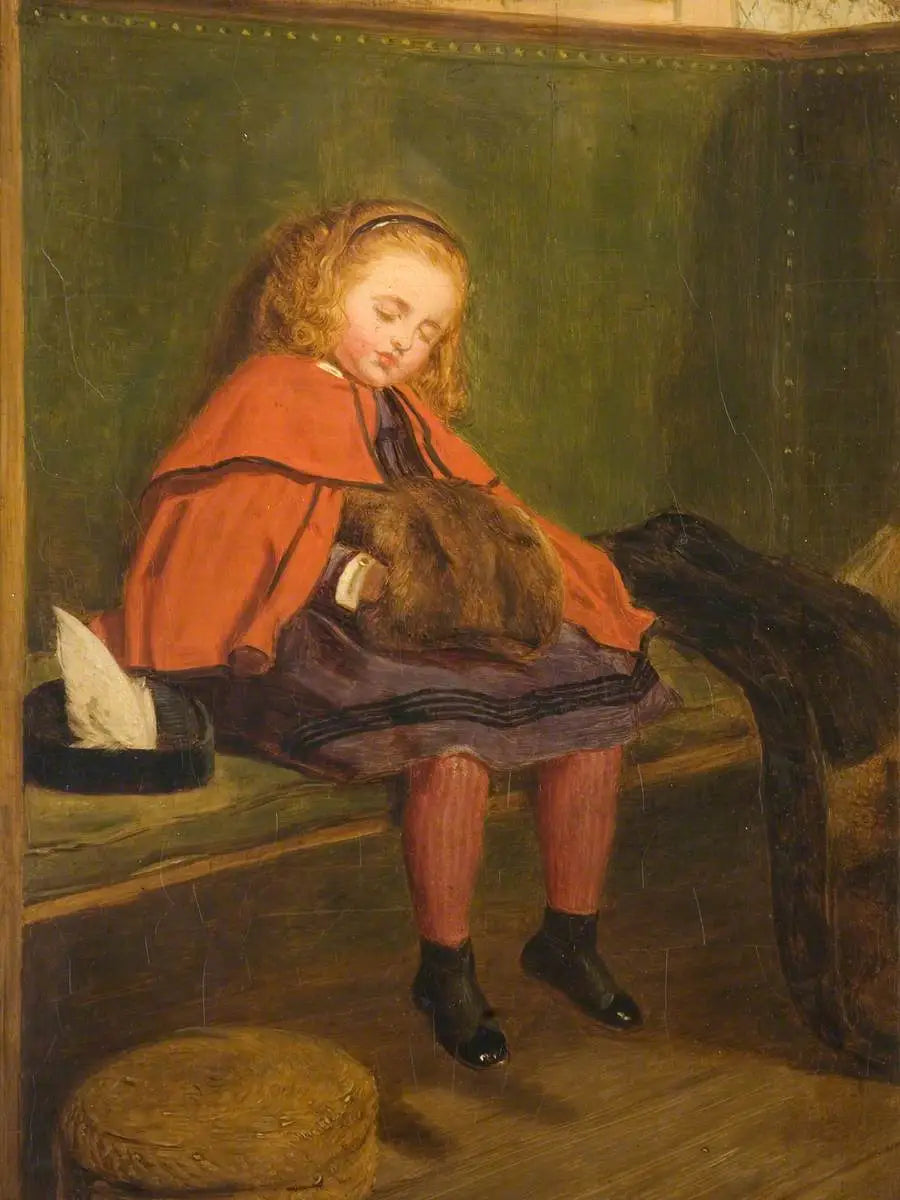 Mon deuxième sermon - John Everett Millais image 1 copie peinte à la main à l’huile