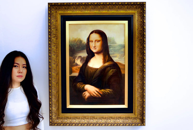 Mona Lisa - Reprodukcja Alpha  | Wymiary 45x65 cm