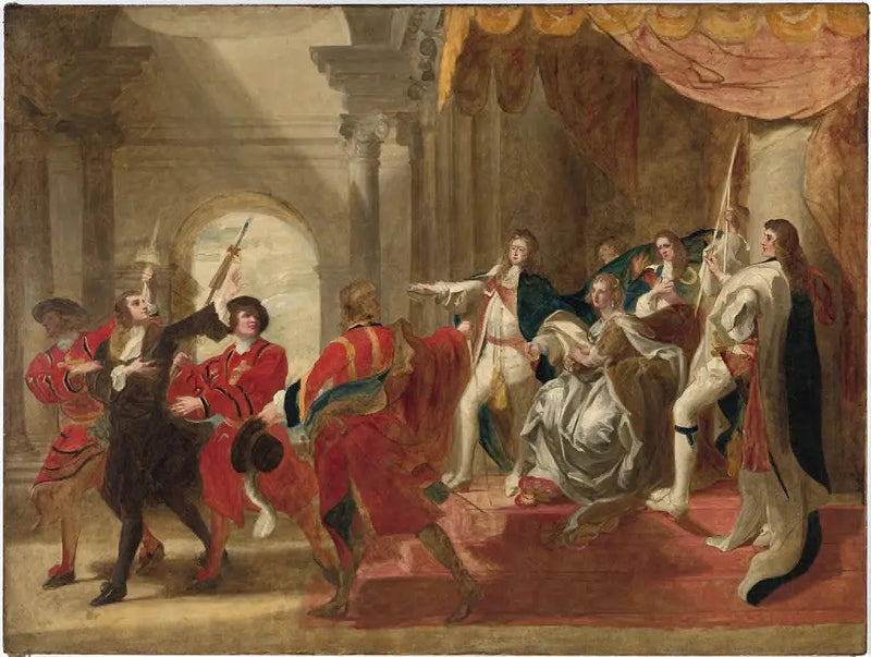 Monmouth przed Jakubem II - John Singleton Copley