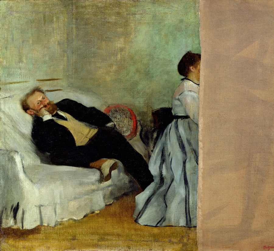 Pan i Pani Édouard Manet - Edgar Degas