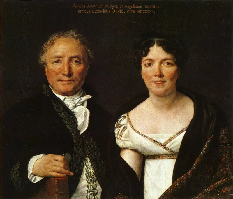 Pan i Pani Mongez - Jacques-Louis David