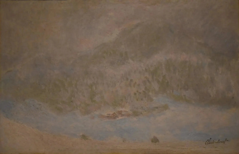 Góra Kolsaas, śnieżyca W1417 - Claude Monet