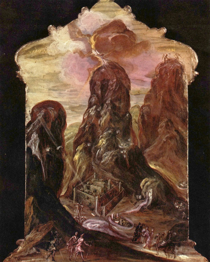 Góra Synaj - El Greco