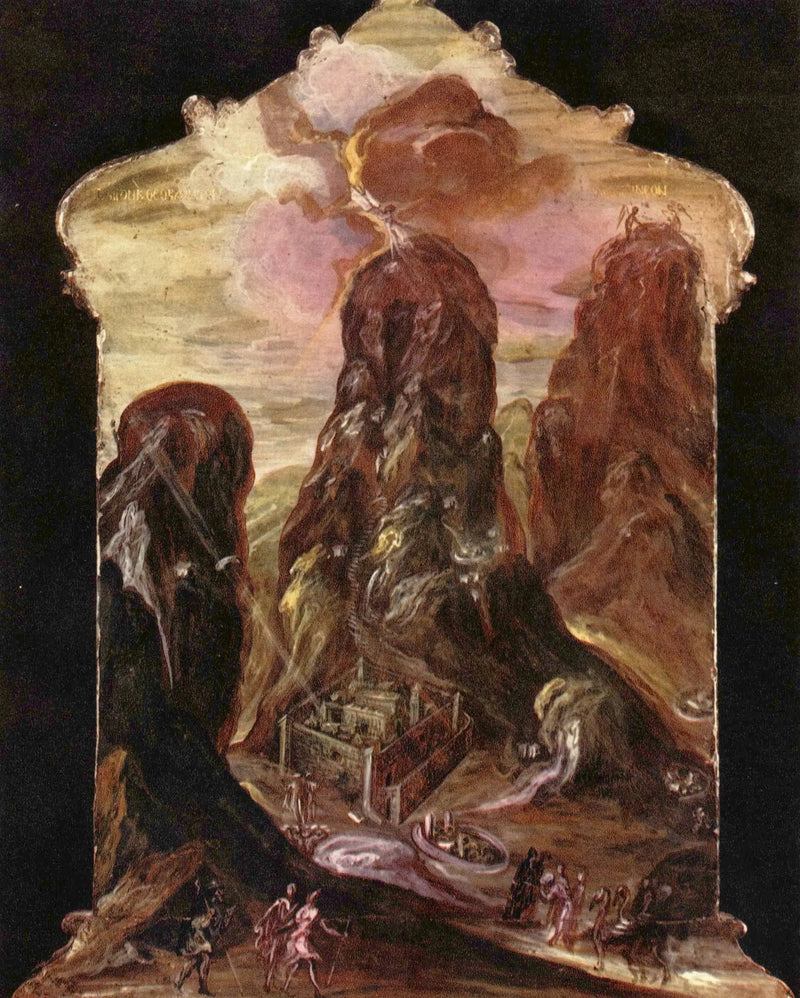 Góra Synaj - El Greco