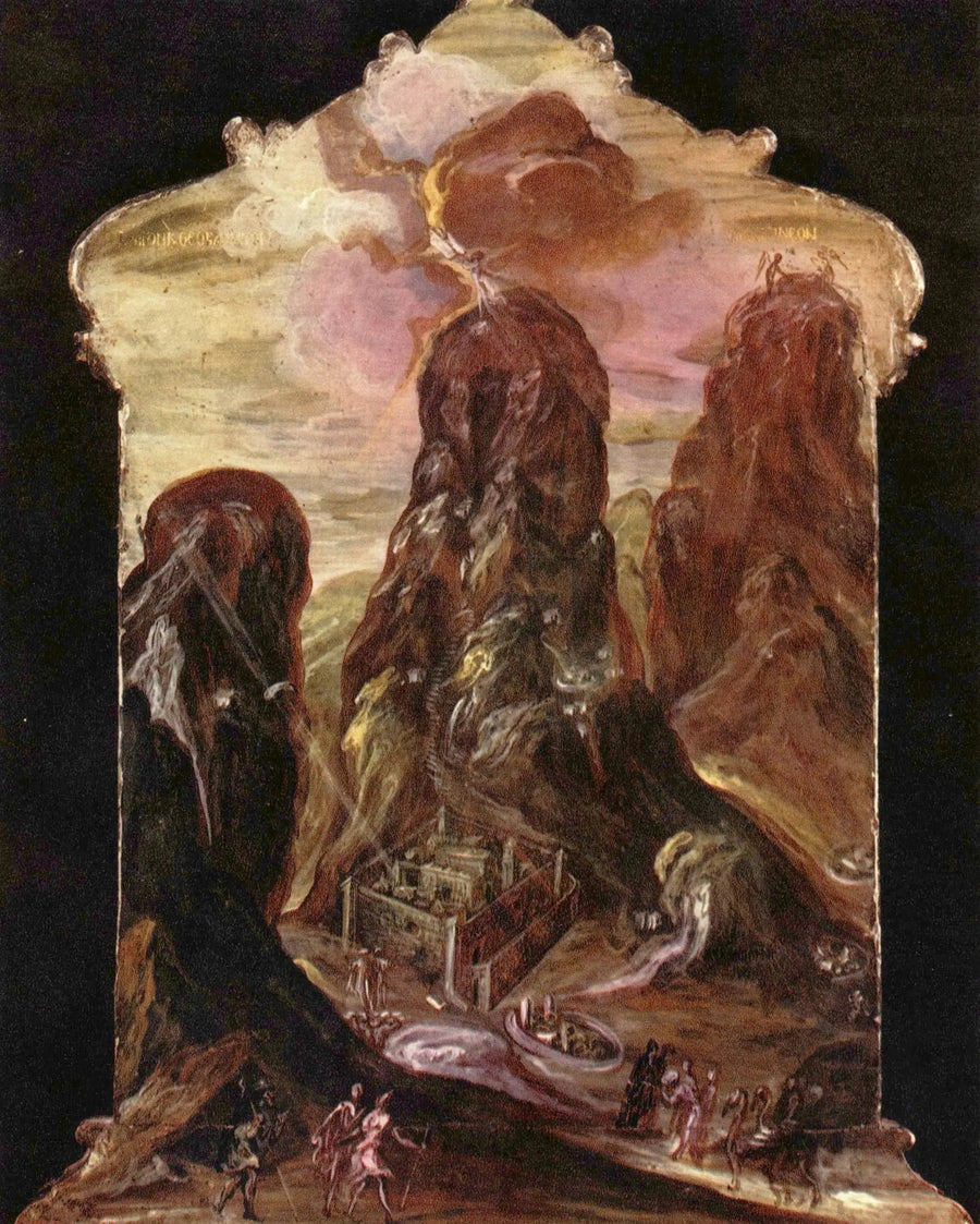 Góra Synaj - El Greco
