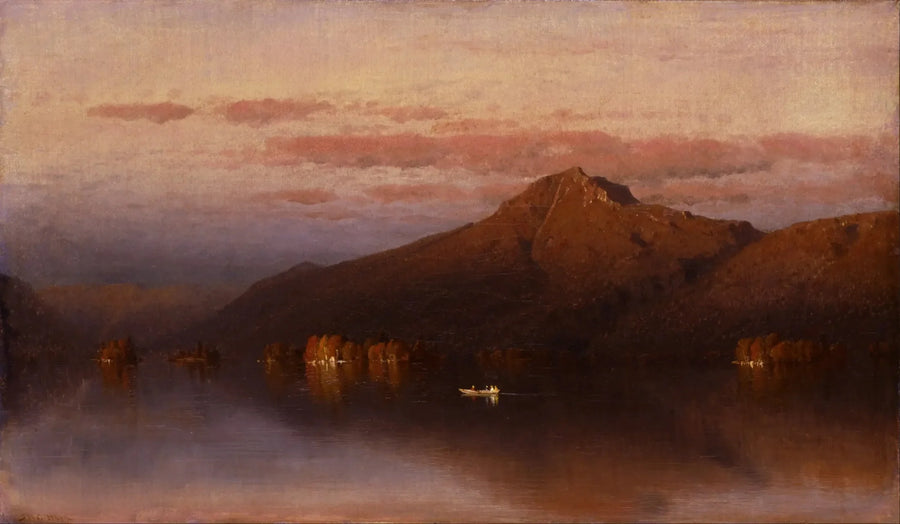 Góra Whiteface od Lake Placid - Sanford Robinson Gifford