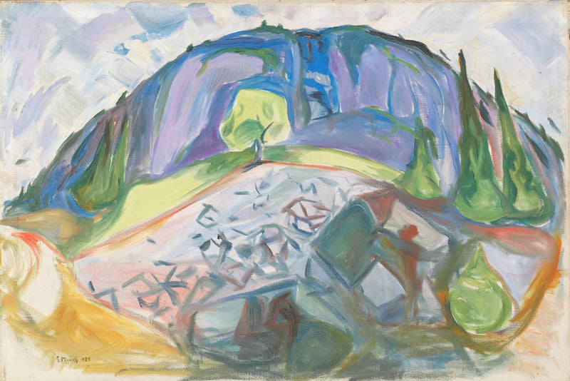 Góry - Edvard Munch