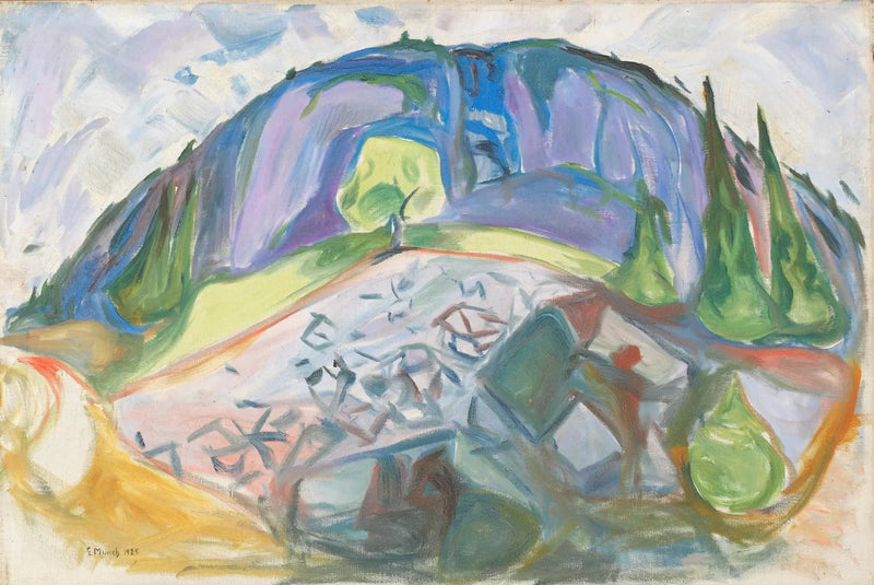 Góry - Edvard Munch