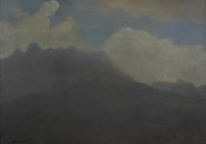 Góry i przedgórza - Albert Bierstadt