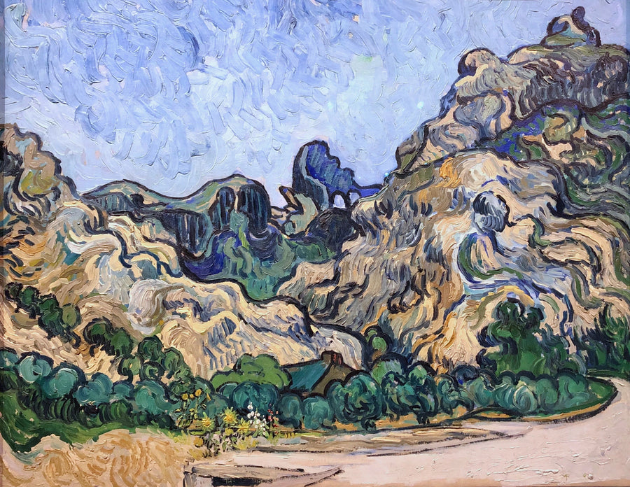Góry w Saint-Rémy - Vincent van Gogh