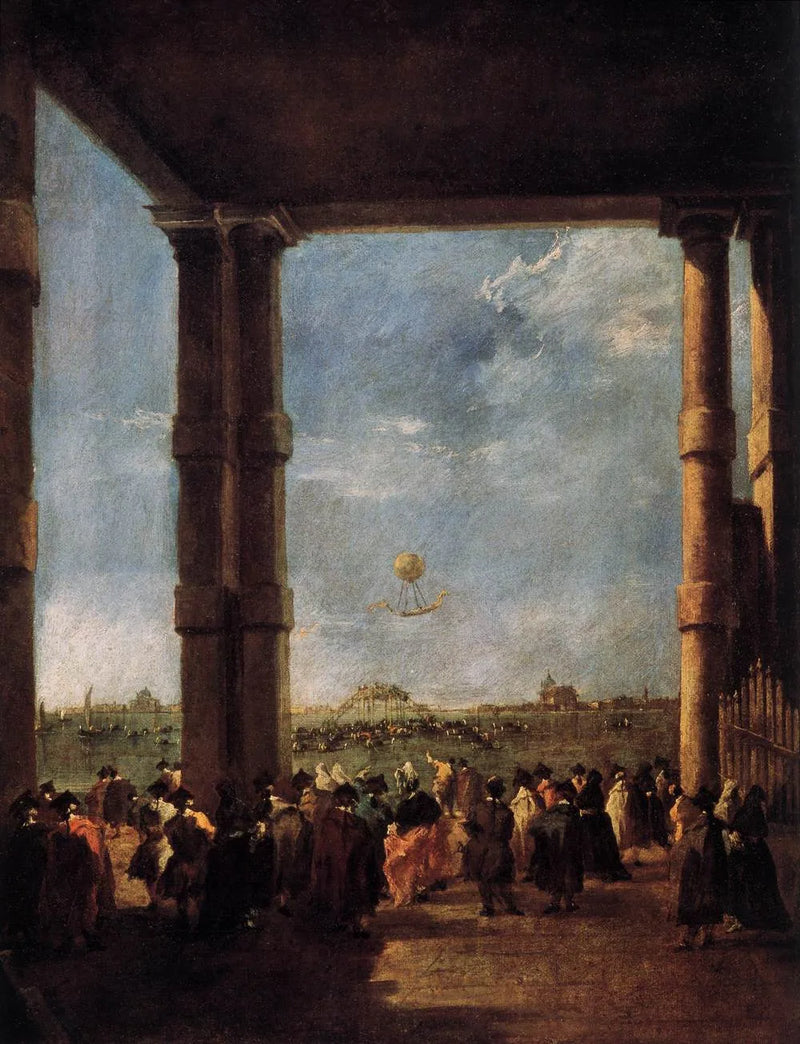 Balon na Venice - Francesco Guardi