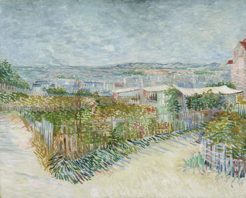 Montmartre: za Moulin de la Galette - Vincent van Gogh