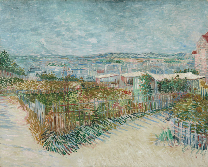 Montmartre: za Moulin de la Galette - Vincent van Gogh