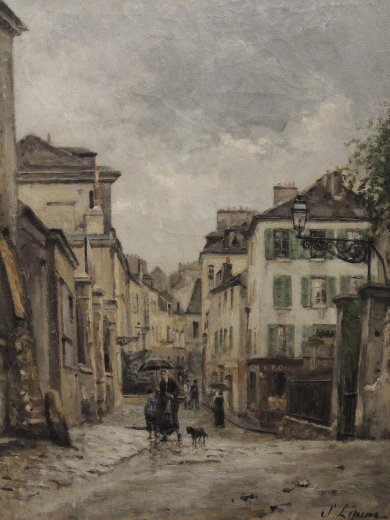 Montmartre. Ulica Norvins - Stanisław Lépine
