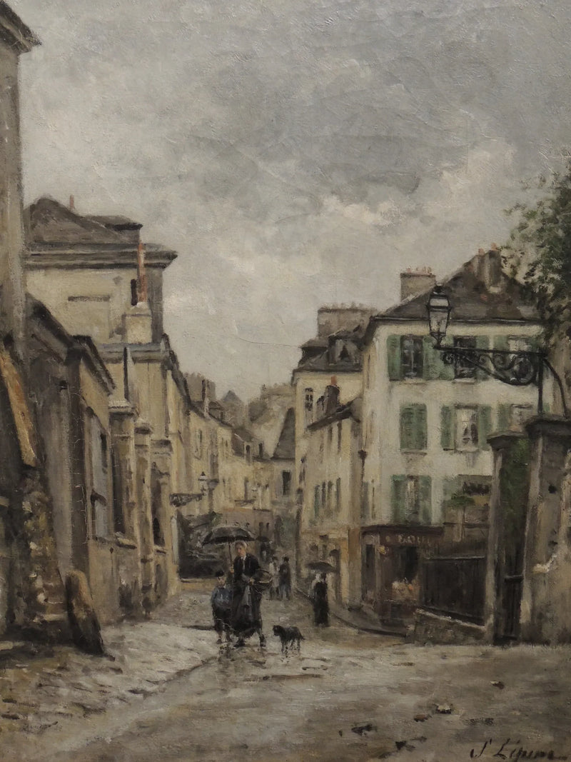 Montmartre. Ulica Norvins - Stanisław Lépine